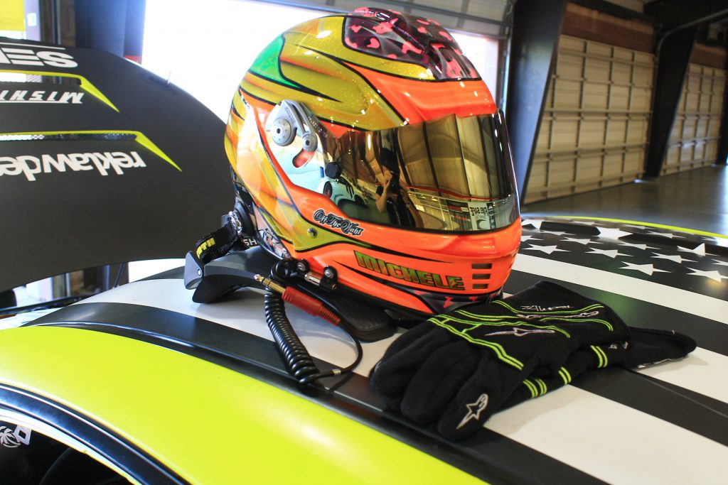 Schroth SHR Flex with Abbate's helmet